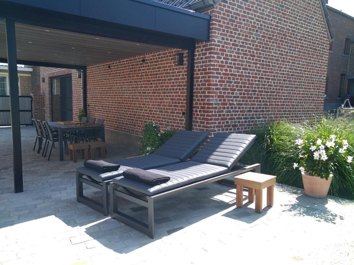 Vakantiewoning Mierzicht Met Prive Wellness Haspengouw Boekhout 外观 照片