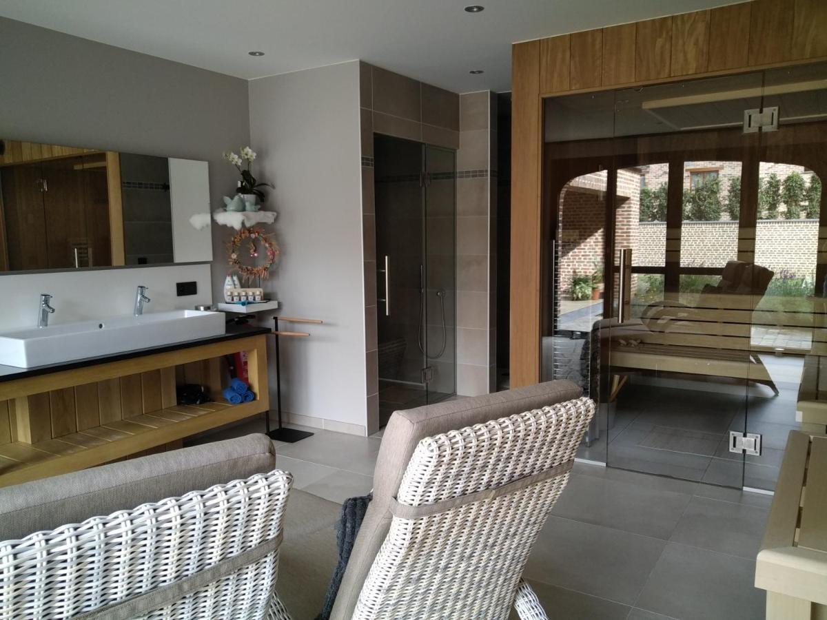 Vakantiewoning Mierzicht Met Prive Wellness Haspengouw Boekhout 外观 照片